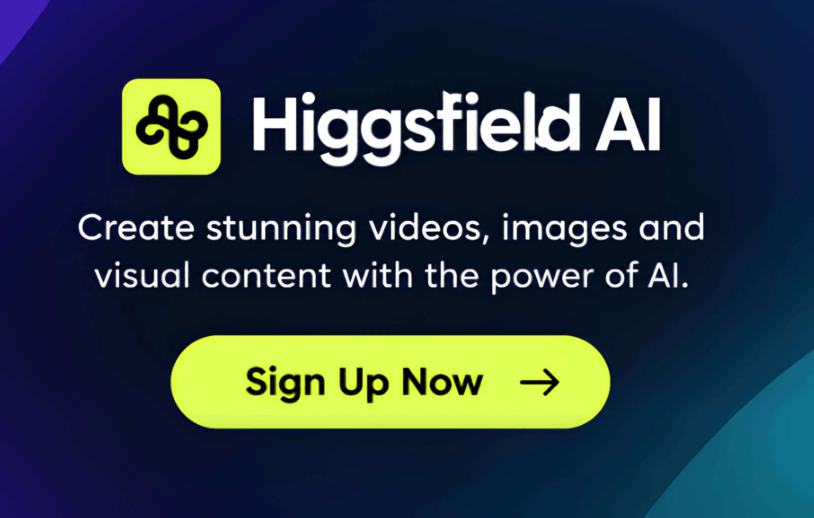 Higgsfield AI Sign Up